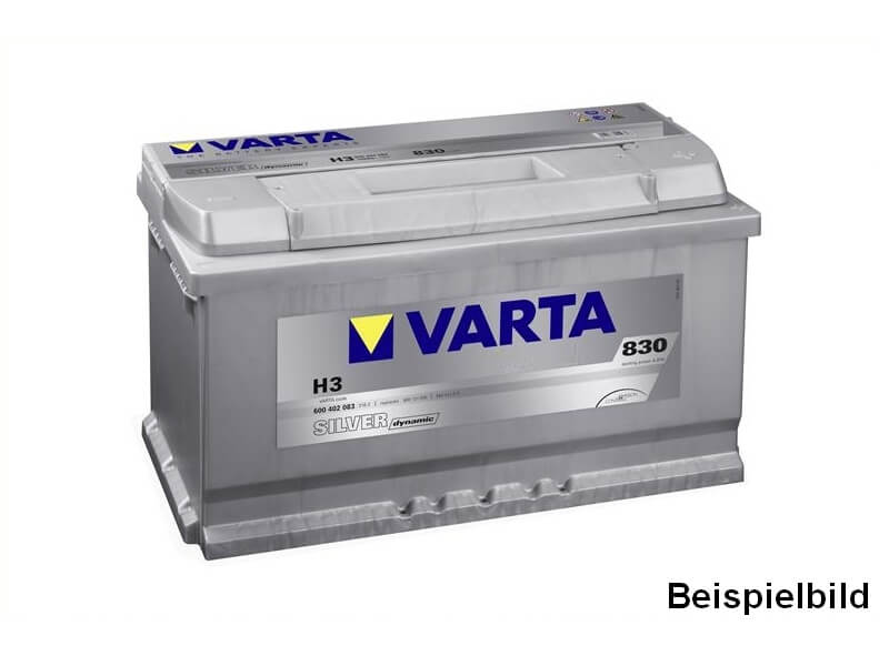 VARTA Silver Dynamic Autobatterie H3, 100 Ah, 830 A - ATU