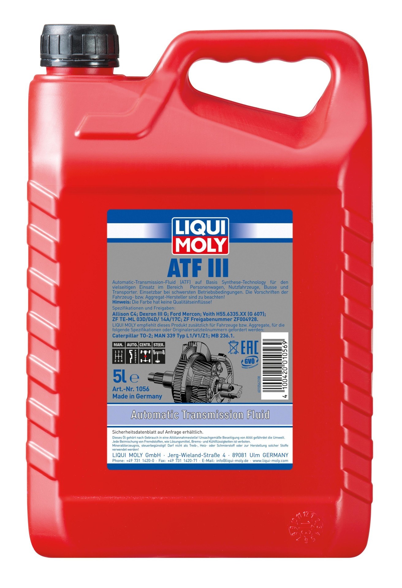 LIQUI MOLY DSG-Getriebeöl Dexron-III 5.0L