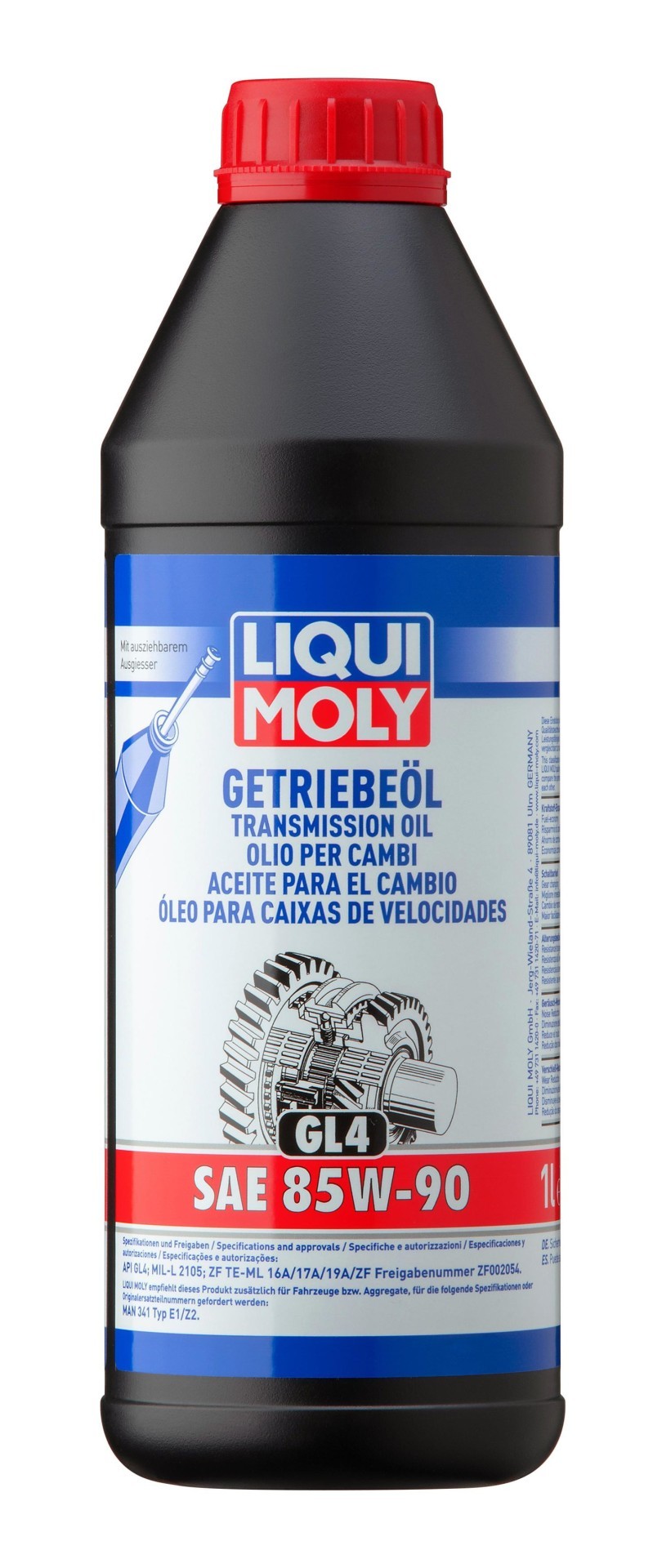 LIQUI MOLY DSG-Getriebeöl 85W-90 1.0L für FIAT 500 A / B FORD Escort I II