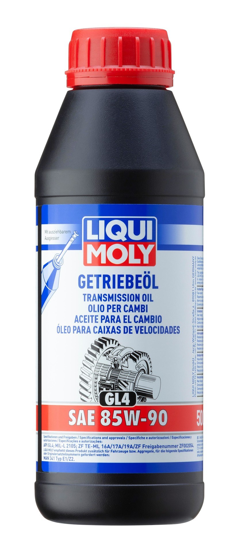 LIQUI MOLY DSG-Getriebeöl 85W-90 0.5L für FIAT 500 A / B FORD Escort I II