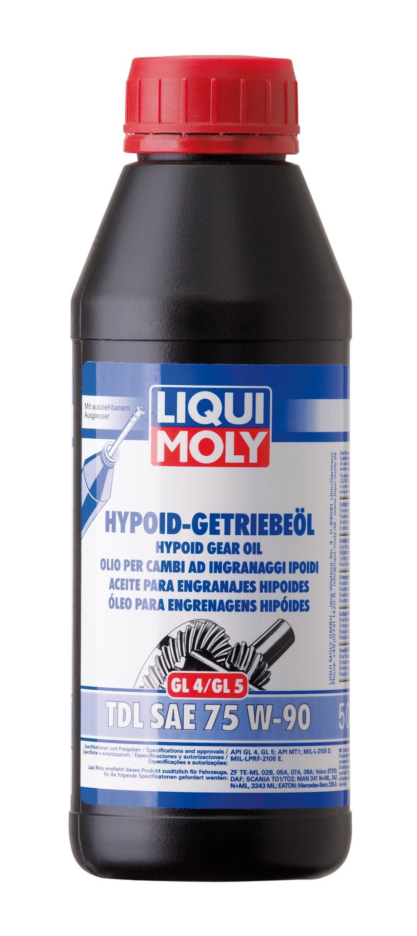 LIQUI MOLY DSG-Getriebeöl 75W-90 0.5L für ALFA ROMEO Spider NISSAN Urvan