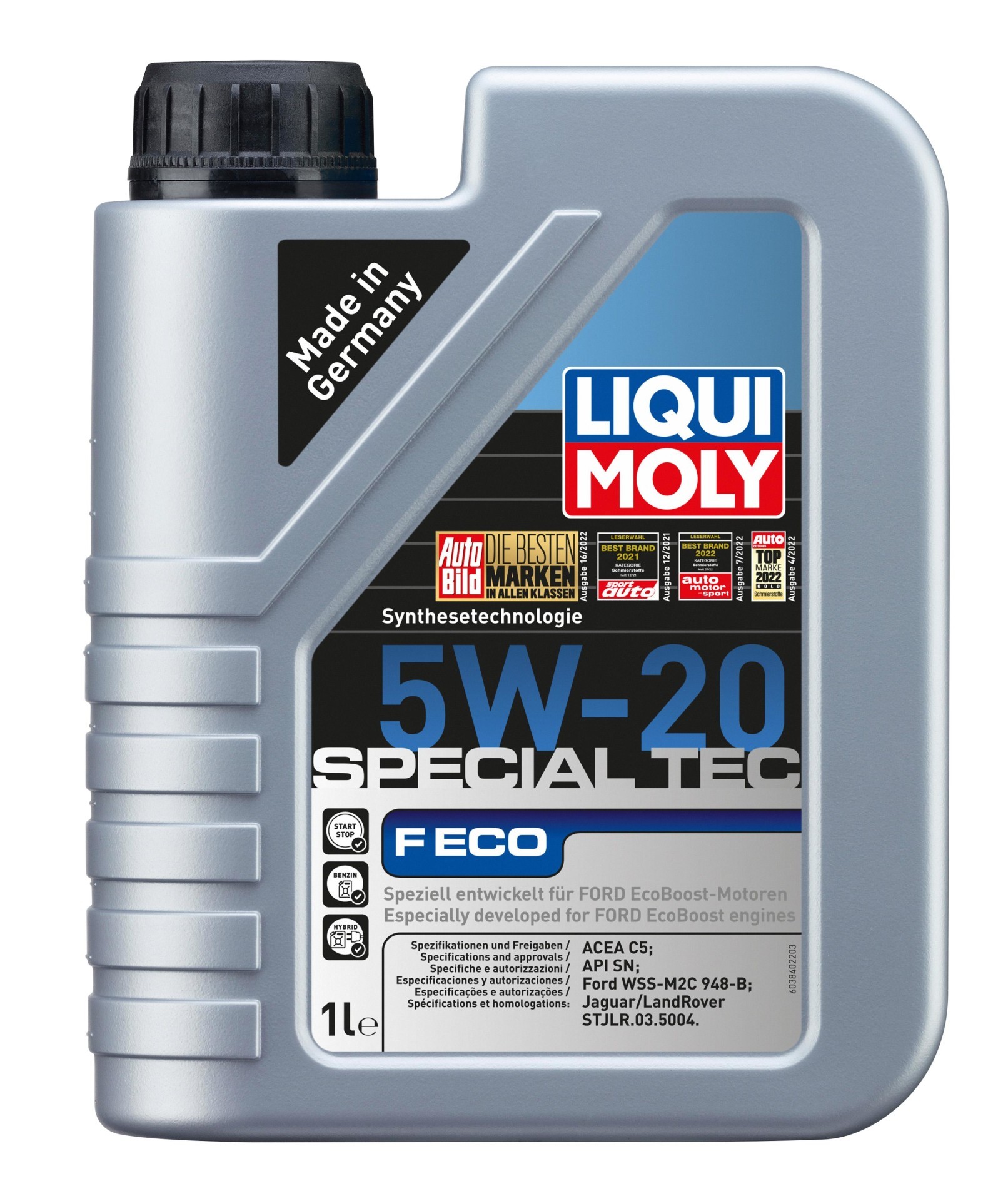 LIQUI MOLY Motoröl Special Tec F ECO 5W-20 1 L (3840)