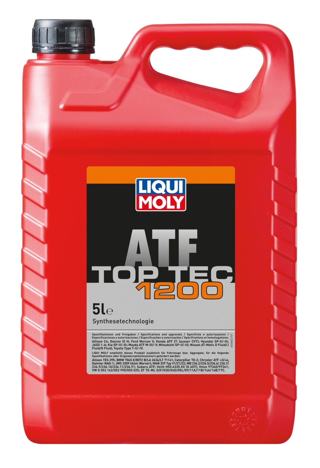 LIQUI MOLY Getriebeöl Top Tec ATF 1200 Vorne 5 L (3682) für INFINITI Q50