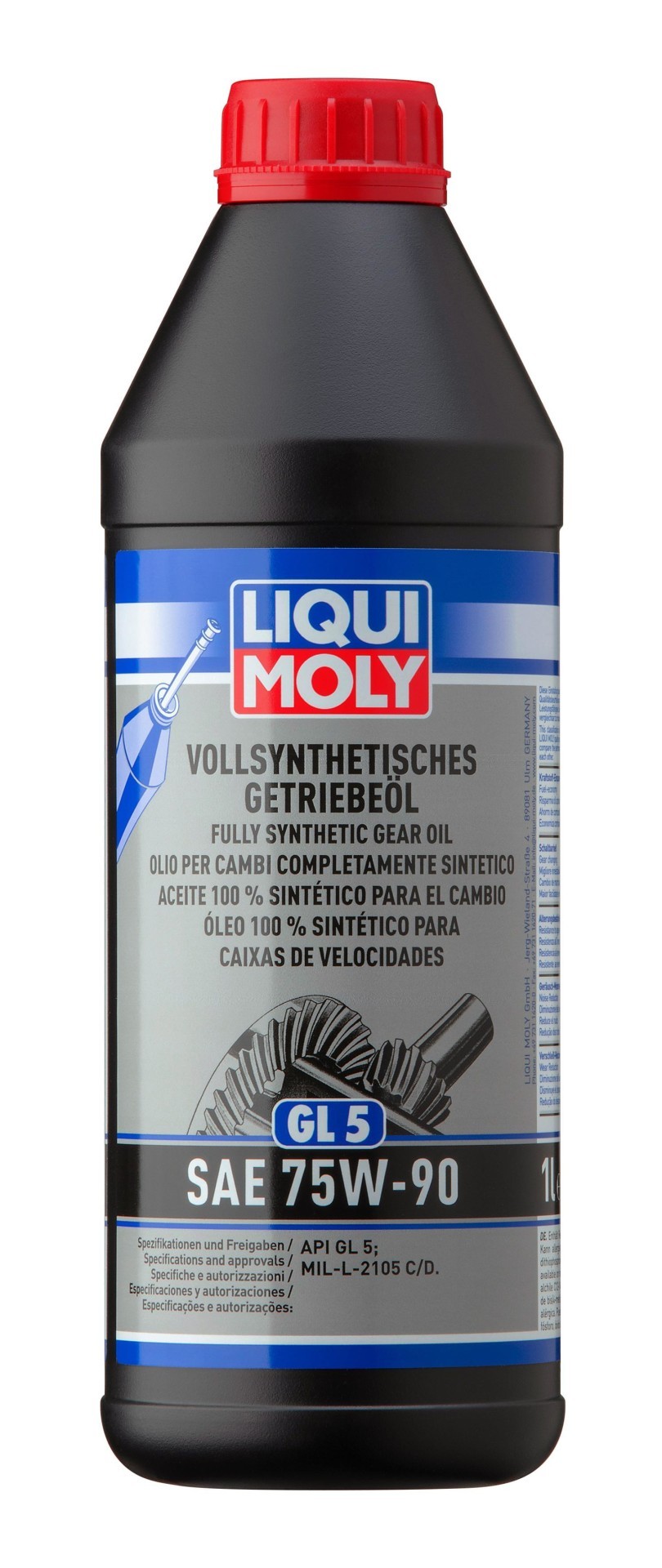 LIQUI MOLY DSG-Getriebeöl 75W-90 1.0L für ABARTH 500c / 595c 695c FIAT 500 C