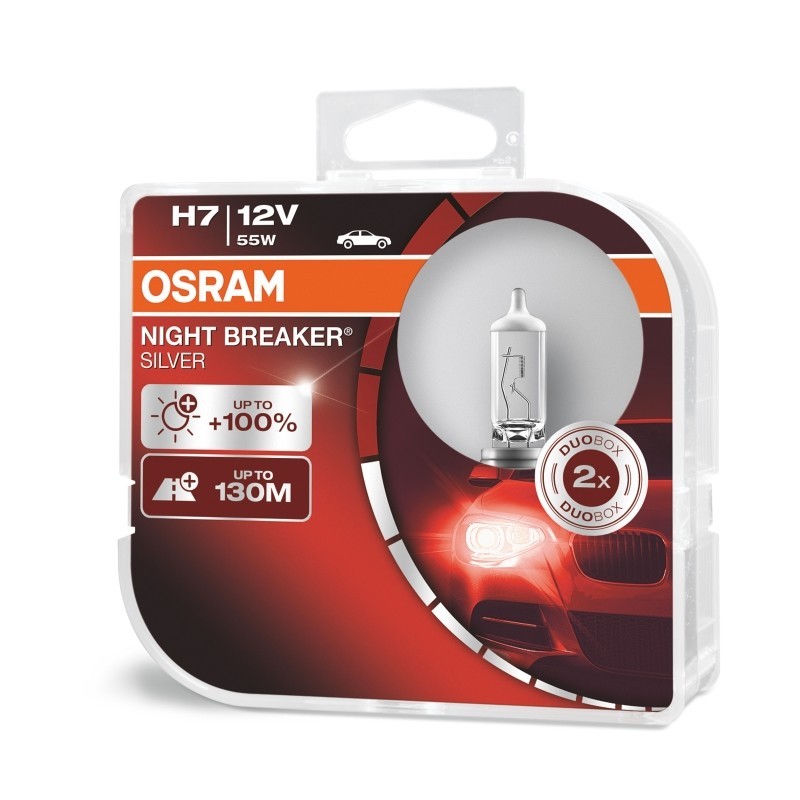 OSRAM H7 Night Breaker Silver (2 Stk.), Art.-Nr. 64210NBS-2HB