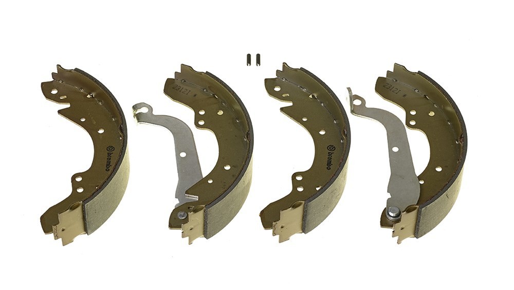 BREMBO Bremsbackensatz Ø 254 mm mit Zubehör Hinten (S 23 504) für Peugeot J5