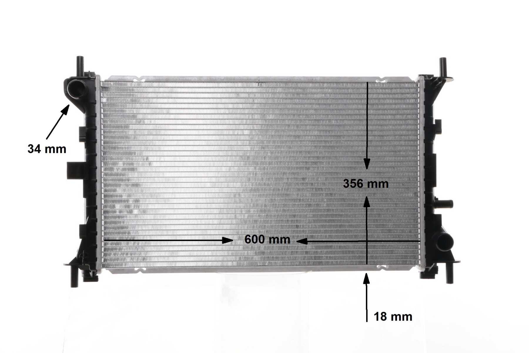 Mahle | Kühler, Motorkühlung BEHR (CR 627 000S) für FORD FOCUS Motorkühler |