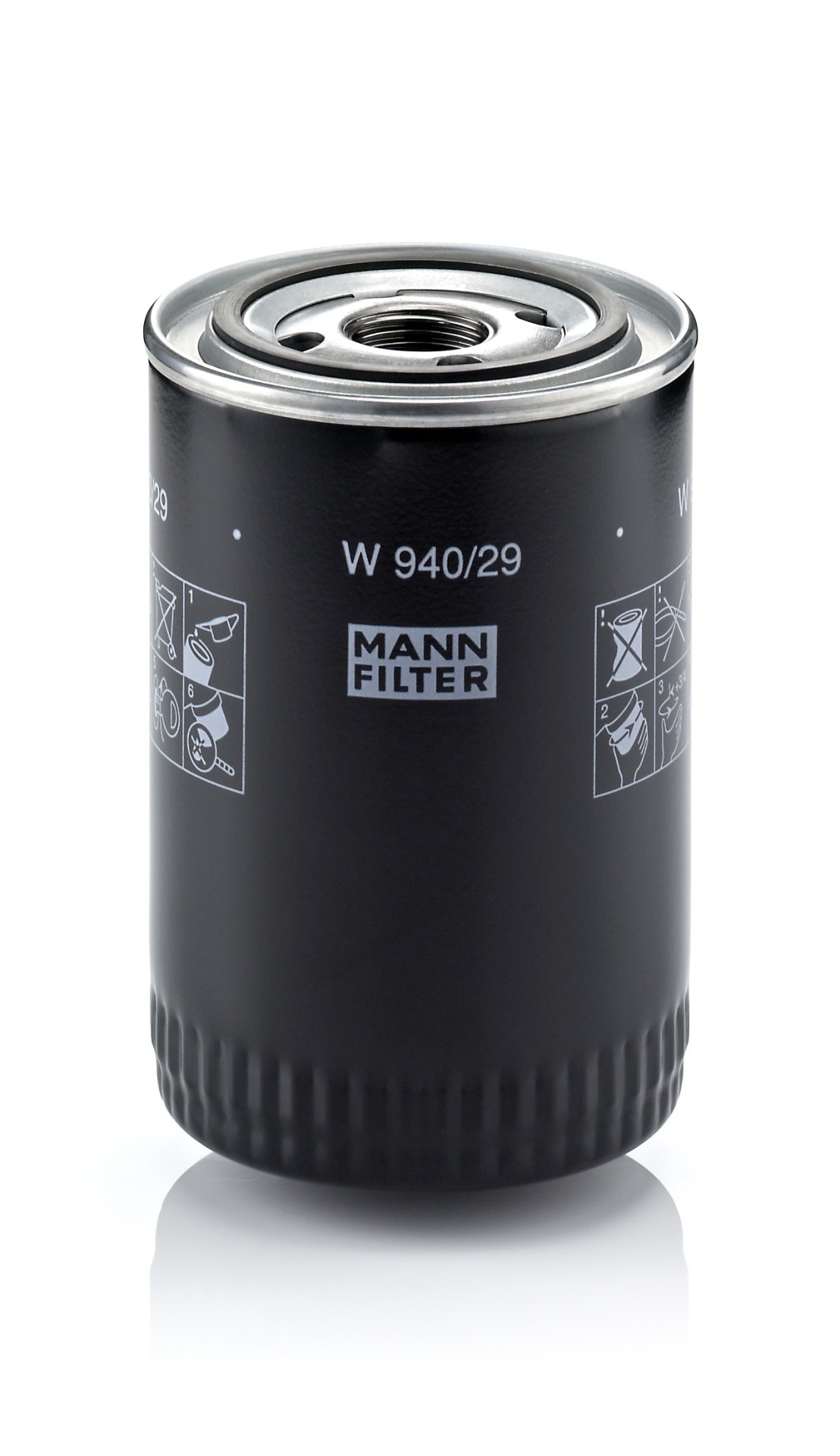 MANN-FILTER Ölfilter (W 940/29) für PORSCHE 911