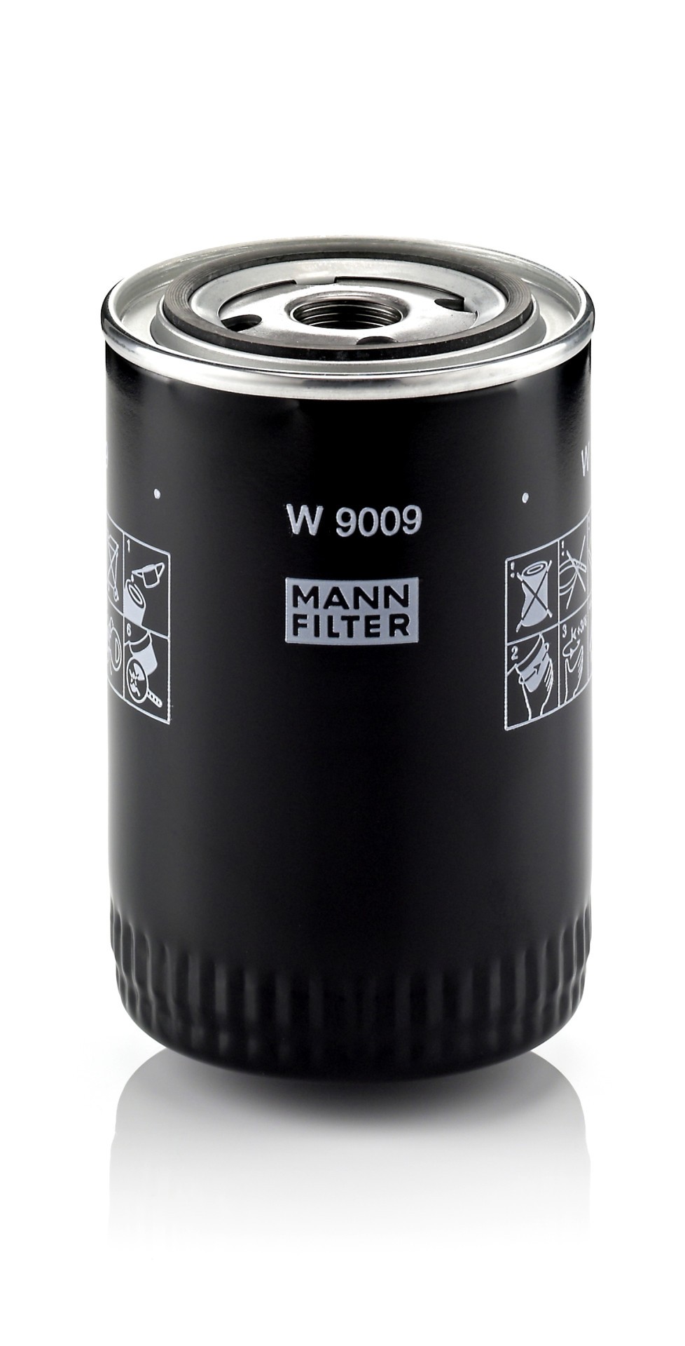 MANN-FILTER Ölfilter (W 9009) für CITROEN Jumper FIAT Ducato Boxer PEUGEOT