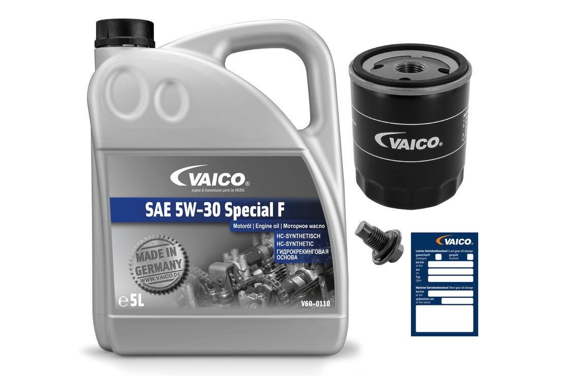 VAICO Teilesatz, Inspektion EXPERT KITS + mit Ölablassschraube 5 L (V60-3003)
