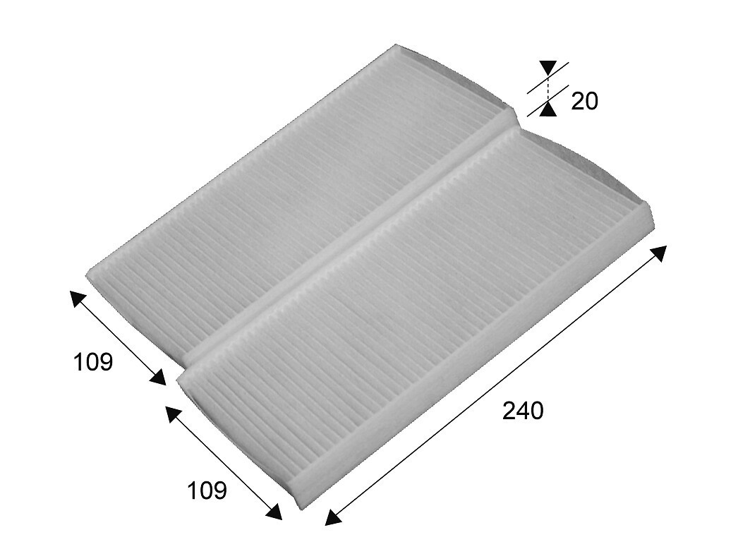 VALEO Pollenfilter 2 (715649) für Renault Kangoo Master III / Grand Be Bop Opel