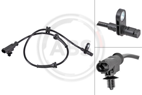 A.B.S. ABS-Sensor Hinten Rechts für NISSAN Cube