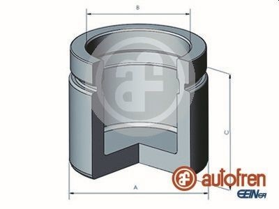 AUTOFREN SEINSA Bremskolben Ø54mm  Vorne Rechts Links