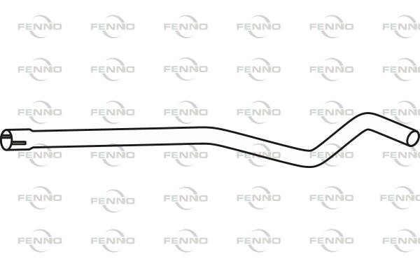 FENNO Abgasrohr Mitte für OPEL Astra H Mk V (H)