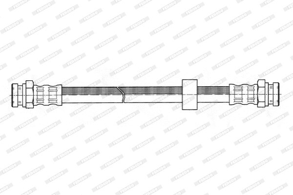 FERODO Bremsschlauch Rechts für MAZDA 323 S IV C F V