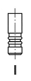 FRECCIA Einlassventil (R6570/SNT) für HYUNDAI I40 VW Transporter T5 I20 KIA