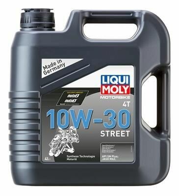 LIQUI MOLY Motorbike 4T 10W-30 Street Vorne 4 L (1688) für MBK MOTORCYCLES