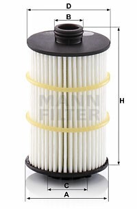 MANN-FILTER Ölfilter (HU 7024 z) für Audi A6 C7 Bentley Continental A7 A8