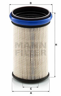 MANN-FILTER Kraftstofffilter (PU 7013 KIT) für Mondeo V FORD Galaxy MK III USA