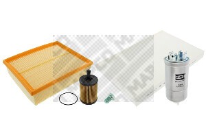 MAPCO Filter-Satz mit Luftfilter (68823) für AUDI A4 B6 B7 | Filter-Kit,