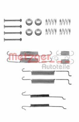 METZGER Zubehörsatz Bremsbacken Hinten (105-0680) für VW Polo III Seat Cordoba