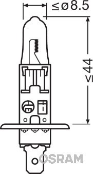 OSRAM OSRAM SUPER H1 12V