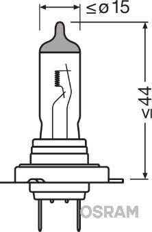 Osram | Glühlampe, Abbiegescheinwerfer ORIGINAL (64215) für | Glühlampe