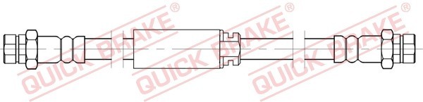 QUICK BRAKE Bremsschlauch Vorne Links (22.932) für VW Passat Cc B6 AUDI A3