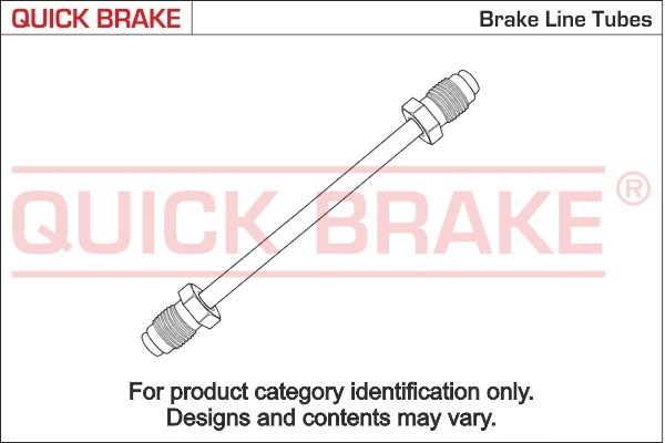 QUICK BRAKE Bremsleitung, Art.-Nr. CN-0375S-S