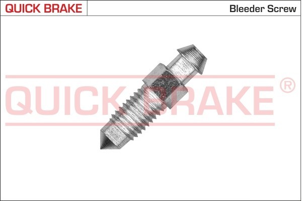 QUICK BRAKE Entlüfterschraube/-ventil für SUZUKI Swift IV FIAT Panda / Classic