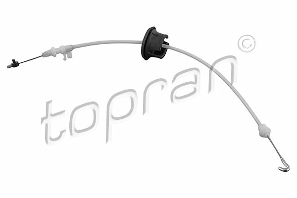 TOPRAN Seilzug, Türentriegelung Vorne Rechts (118 407) für AUDI A4 B7 SEAT Exeo