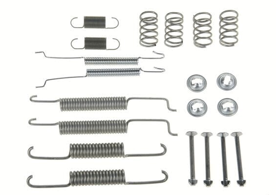 TRW Zubehörsatz Bremsbacken Trommelbremse Ø 200 mm Hinten (SFK211) für SKODA