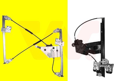 VAN WEZEL Fensterheber ohne Elektromotor Vorne Rechts (7620262) für Skoda