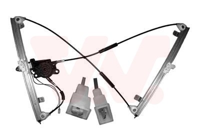 VAN WEZEL Fensterheber mit Elektromotor Vorne Links (4028261) für Peugeot 206