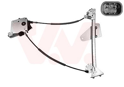 VAN WEZEL Fensterheber mit Elektromotor Vorne Links (2759261) für Mazda Mx-5 II