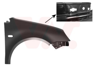 VAN WEZEL Kotflügel Vorne Rechts (5827656B) für VW Polo IV