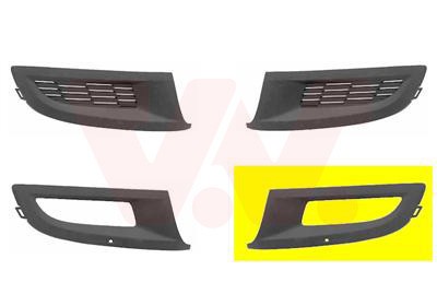 VAN WEZEL Stoßstangengitter Vorne Links (5829593) für VW Polo Van V | Grill,