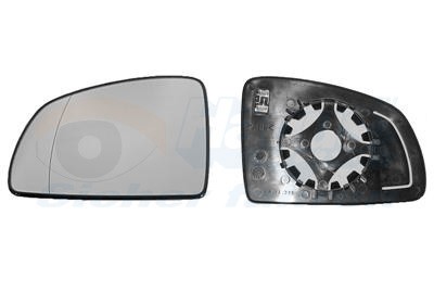 VAN WEZEL Spiegelglas Außenspiegel Links (3781837) für Opel Meriva A