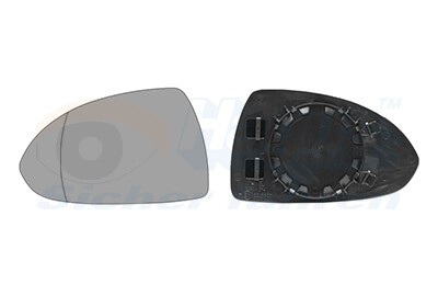 VAN WEZEL Spiegelglas Außenspiegel Links (3750835) für Opel Corsa D E