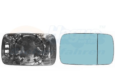 VAN WEZEL Spiegelglas Außenspiegel Rechts (0646838) für BMW 3