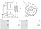 AS-PL Generator "Brandneu | AS-PL | Lichtmaschinen", Art.-Nr. A0411