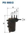 FILTRON Kraftstofffilter, Art.-Nr. PS 980/2