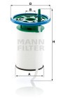 MANN-FILTER Kraftstofffilter, Art.-Nr. PU 7015